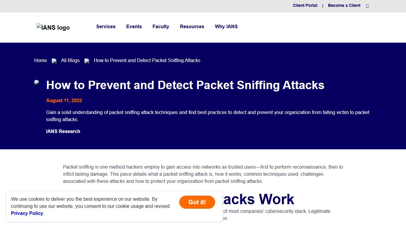 How to Prevent and Detect Packet Sniffing Attacks