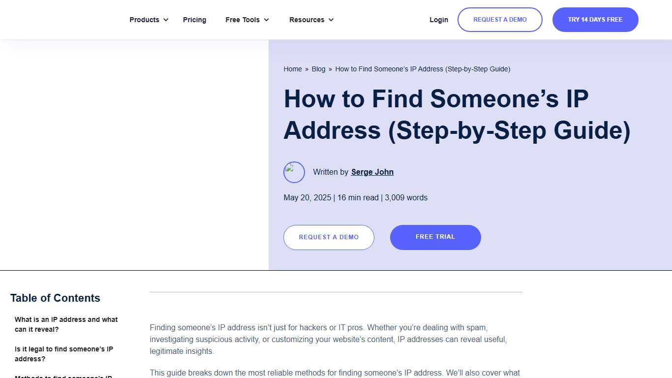 How to Find Someone’s IP Address: Tools, Tips & Ethics